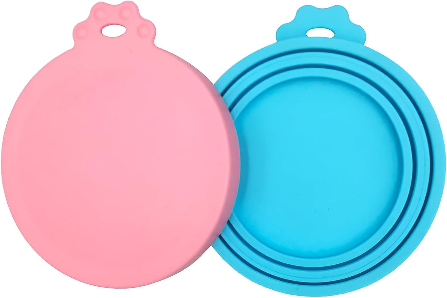 2 Pack Pet Can Covers/Dog Cat Food Can Lids/Universal BPA Free/Silicone Pet Food Can Lids Covers/Fits Most Standard Size Dog and Cat Can Tops for Pet Food Storage