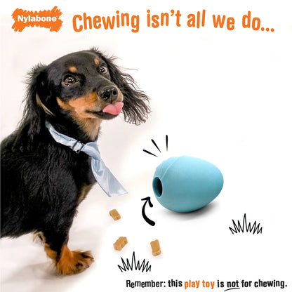 Eggi Interactive Dog Toy, Lightweight Bouncy Treat Toy, Creative Play & Exercise